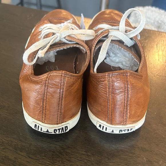 Leather Converse All star leather Sneakers Size 6 - Picture 4 of 11